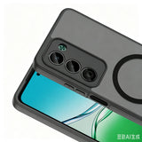 Xiaomi Redmi 15 Kılıf M-safe Şarj Özellikli Zore Babet Kapak Siyah