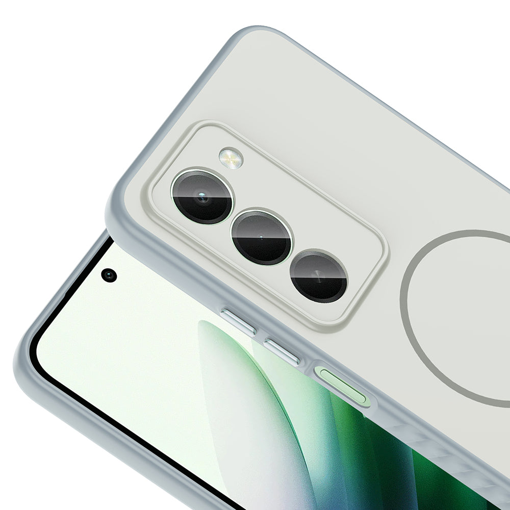 Xiaomi Redmi 15 Kılıf M-safe Şarj Özellikli Zore Tea Kapak Lacivert