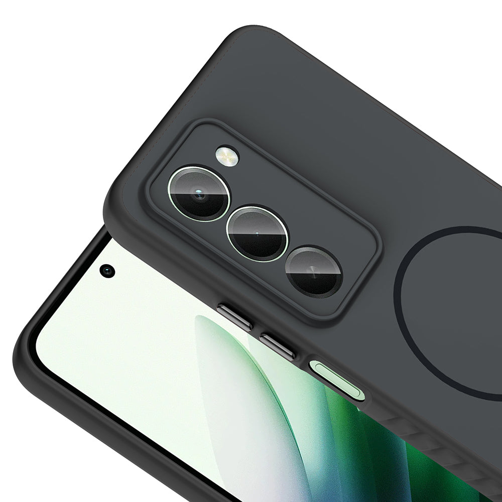Xiaomi Redmi 15 Kılıf M-safe Şarj Özellikli Zore Tea Kapak Gold