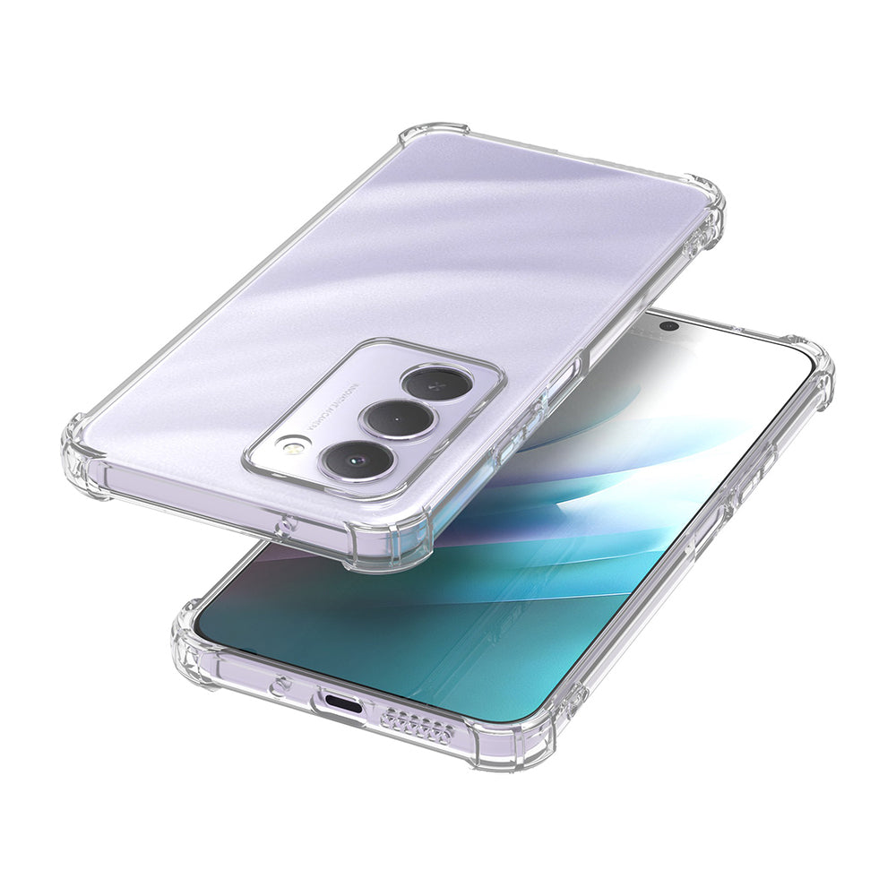 Xiaomi Redmi 15 Kılıf Zore 2mm Anti Shock Silikon Şeffaf
