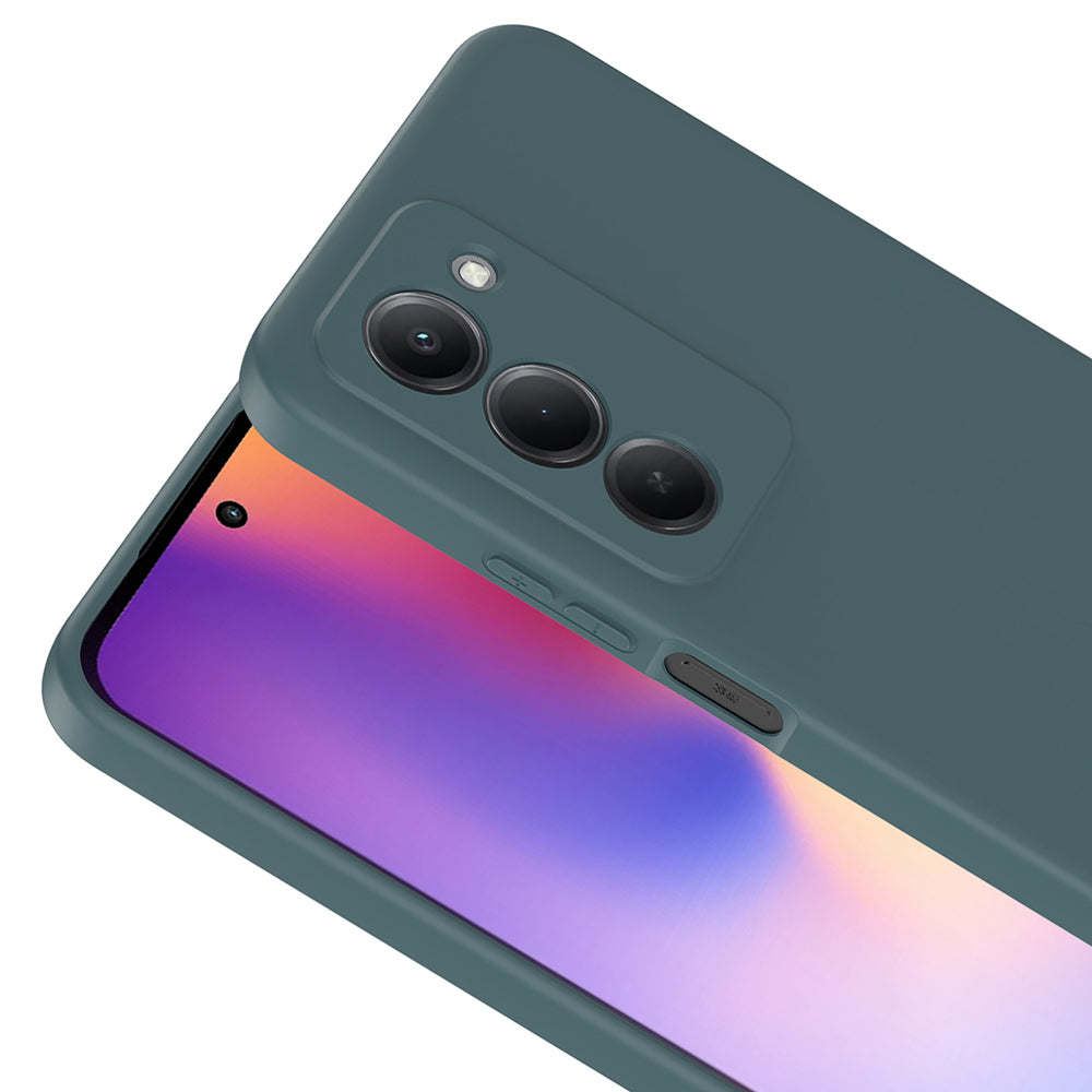 Xiaomi Redmi 15 Kılıf Zore Mara Lansman Kapak Koyu Yeşil