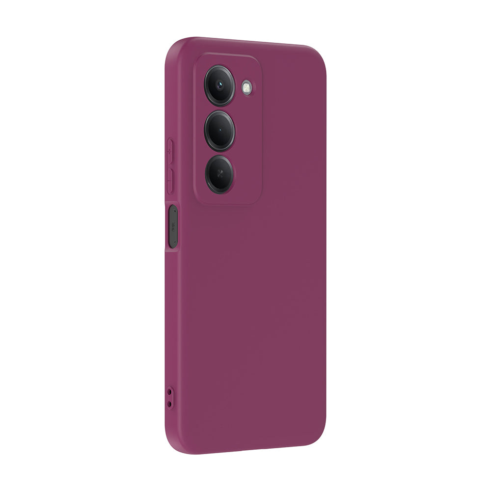 Xiaomi Redmi 15 Kılıf Zore Mara Lansman Kapak Koyu Mor