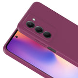 Xiaomi Redmi 15 Kılıf Zore Mara Lansman Kapak Lila