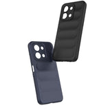 Xiaomi Redmi 15C 4G Kılıf Esnek TPU Oyuklu Arka Yüzey Tasarımlı Zore Etnik Silikon Kapak Siyah
