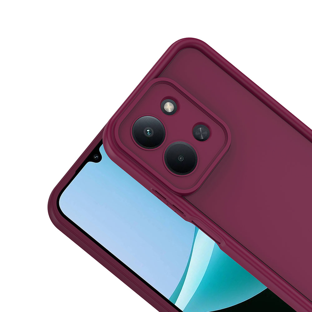 Xiaomi Redmi 15C Kılıf Kamera Korumalı Ananas Kapak Siyah