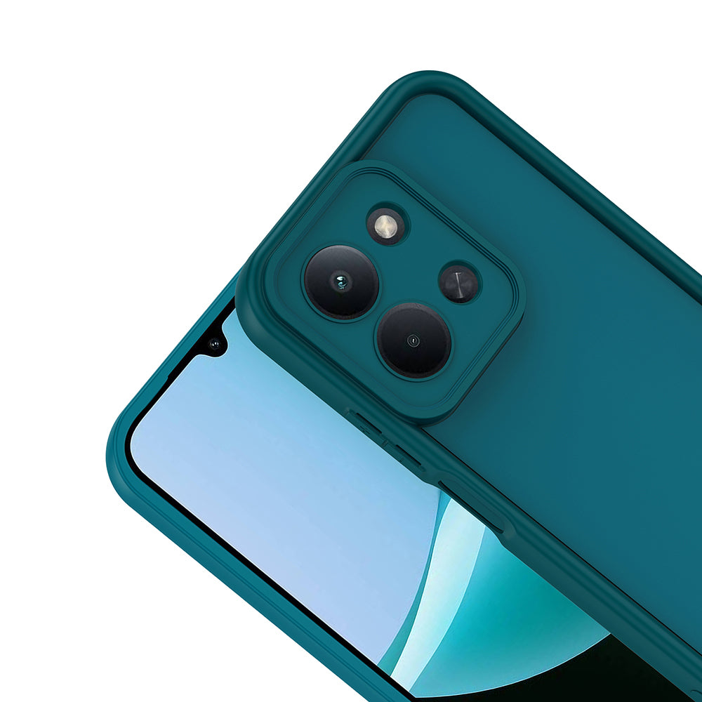 Xiaomi Redmi 15C Kılıf Kamera Korumalı Ananas Kapak Siyah