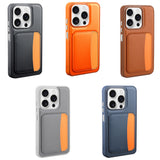 Xiaomi Redmi 15C Kılıf Kartlıklı Zore X-Kart Silikon Kapak Turuncu