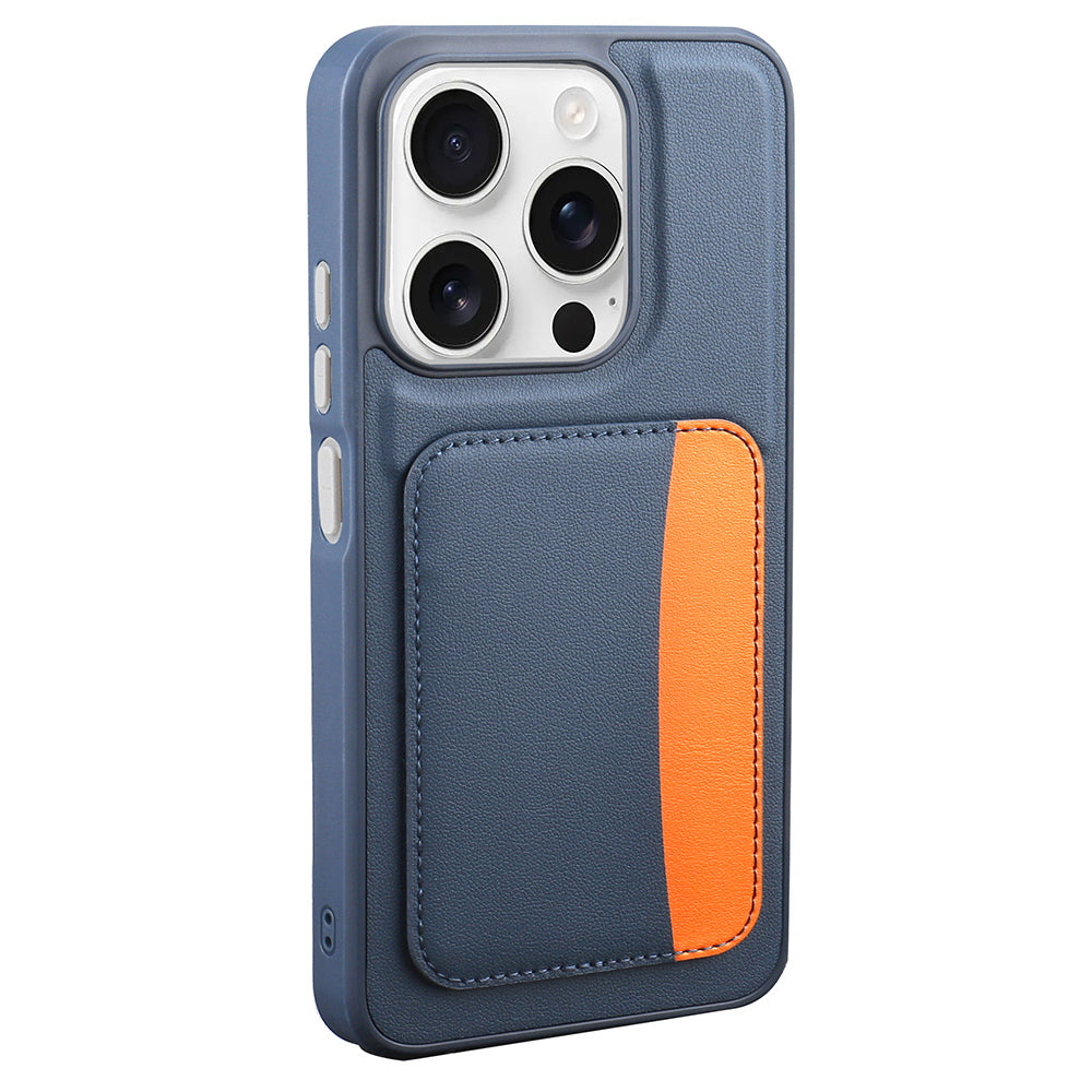 Xiaomi Redmi 15C Kılıf Kartlıklı Zore X-Kart Silikon Kapak Lacivert