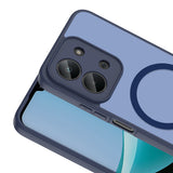 Xiaomi Redmi 15C Kılıf M-safe Şarj Özellikli Zore Babet Kapak Lacivert