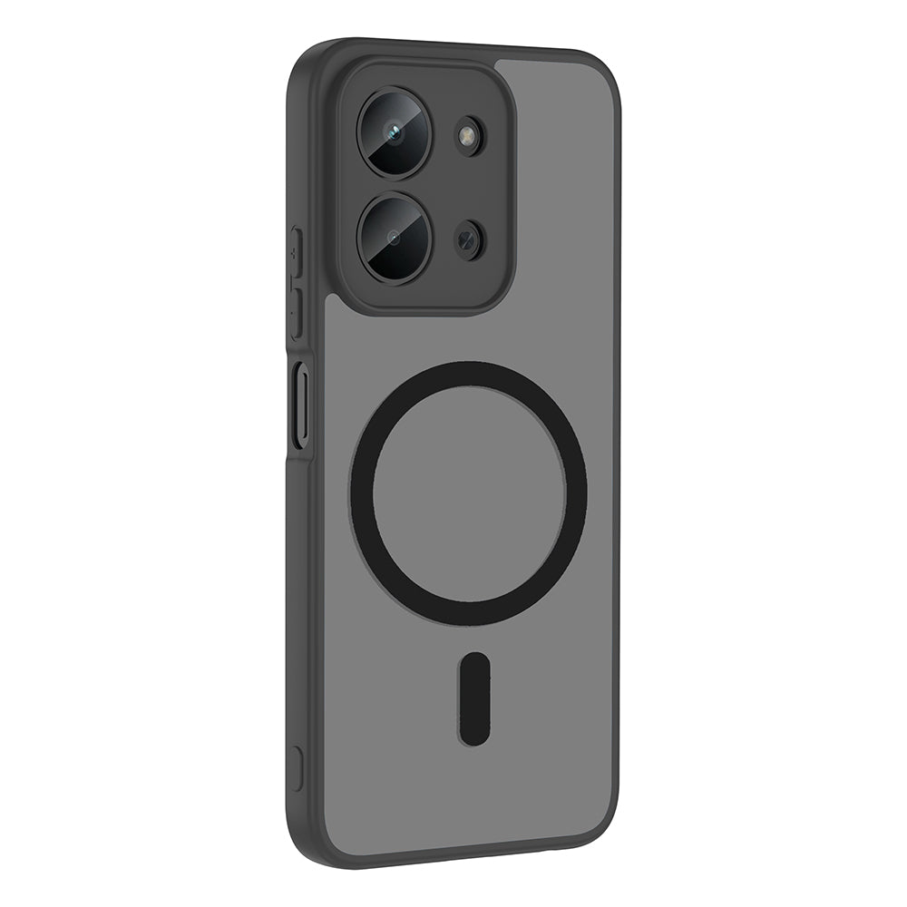 Xiaomi Redmi 15C Kılıf M-safe Şarj Özellikli Zore Babet Kapak Siyah