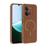 Xiaomi Redmi 15C Kılıf M-safe Şarj Özellikli Zore Meta Kapak Lacivert