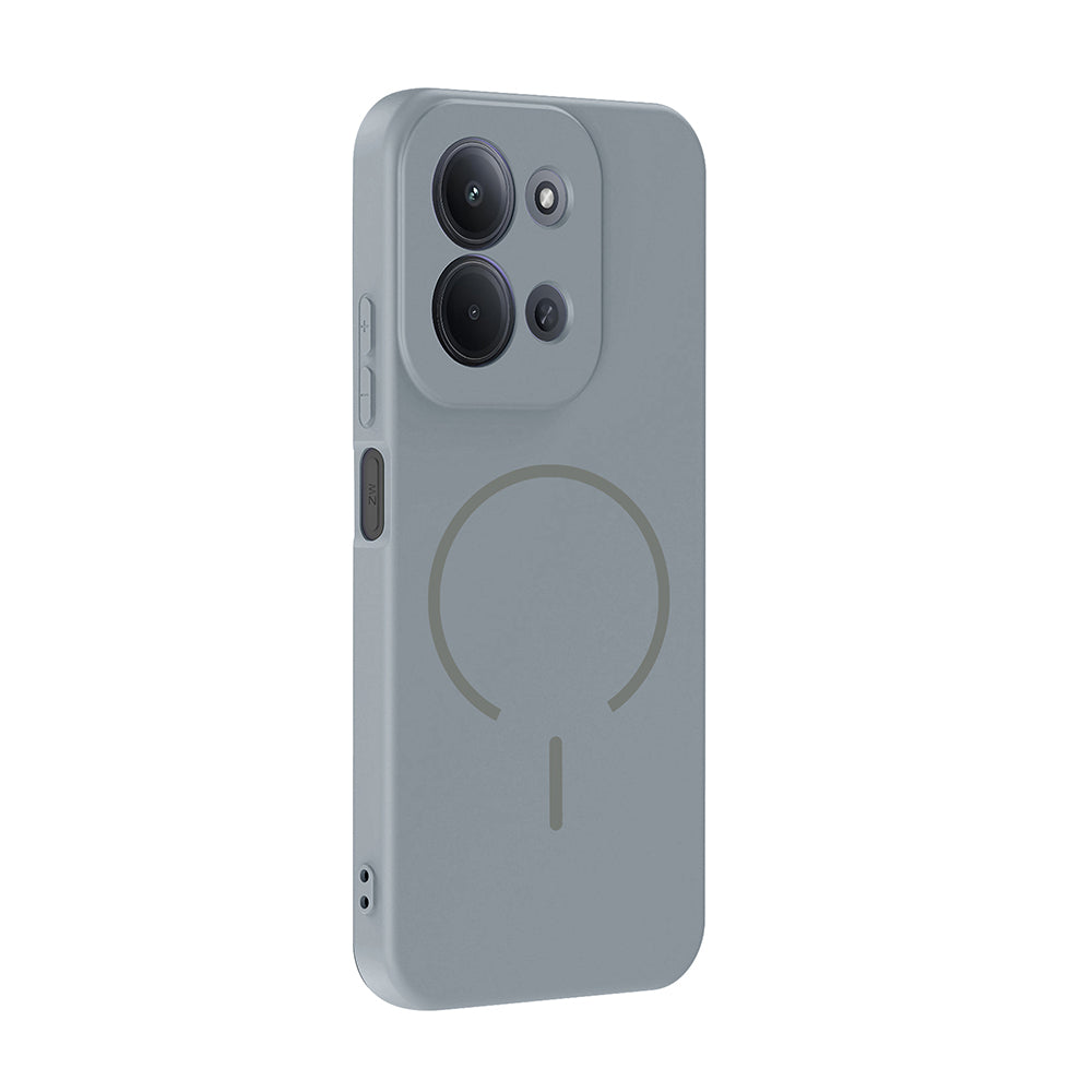 Xiaomi Redmi 15C Kılıf M-safe Şarj Özellikli Zore Meta Kapak Siyah