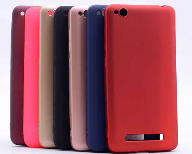 Xiaomi Redmi 4A Kılıf Zore Premier Silikon Kapak Rose Gold