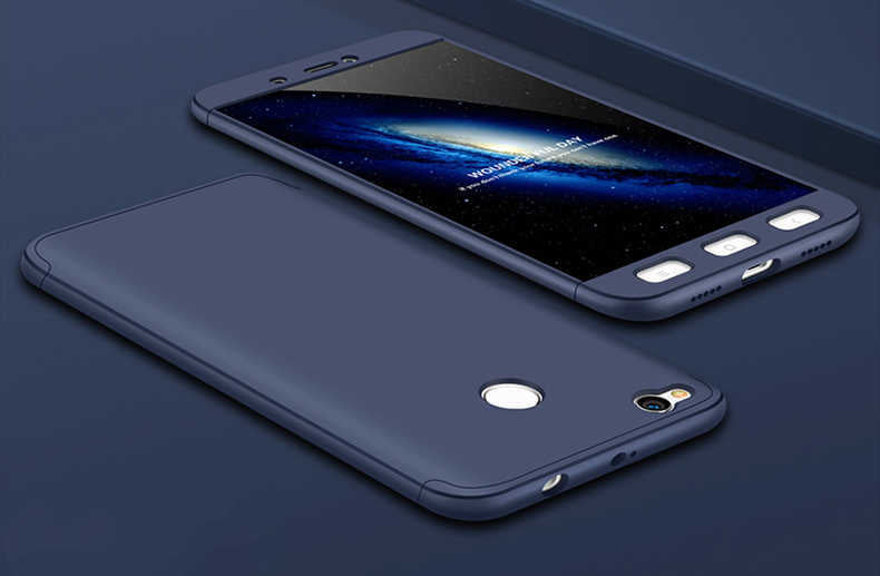 Xiaomi Redmi 4x Kılıf Zore Ays Kapak Siyah-Kırmızı