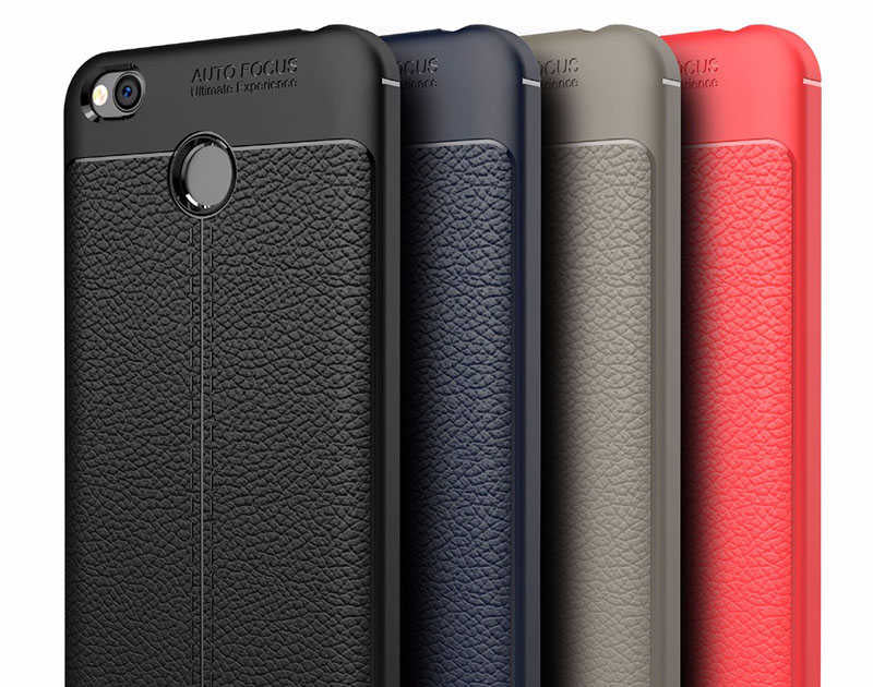 Xiaomi Redmi 4x Kılıf Zore Niss Silikon Kapak Gri
