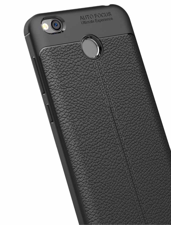Xiaomi Redmi 4x Kılıf Zore Niss Silikon Kapak Gri