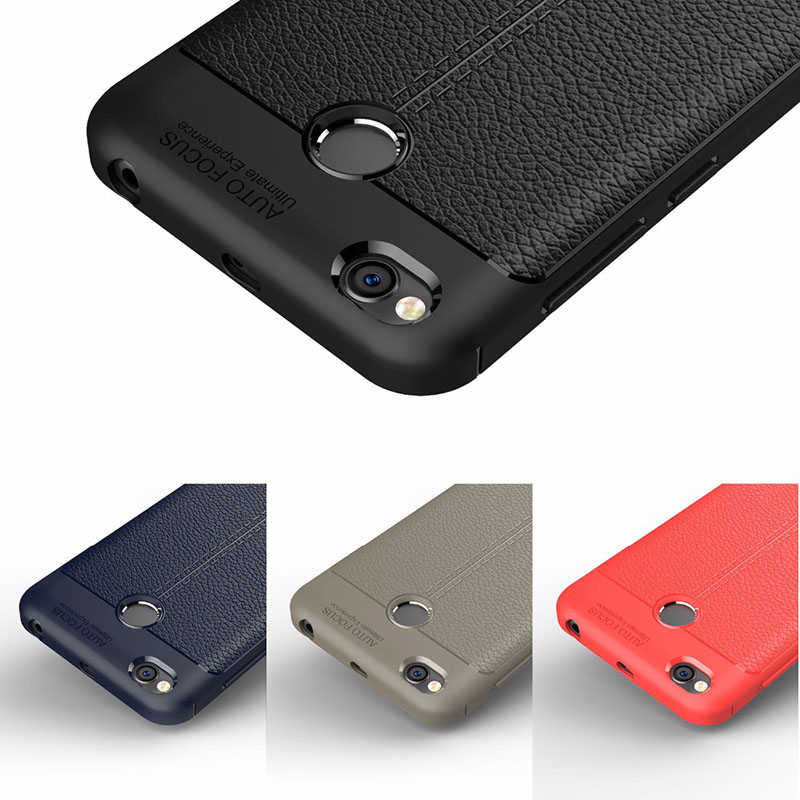 Xiaomi Redmi 4x Kılıf Zore Niss Silikon Kapak Kırmızı