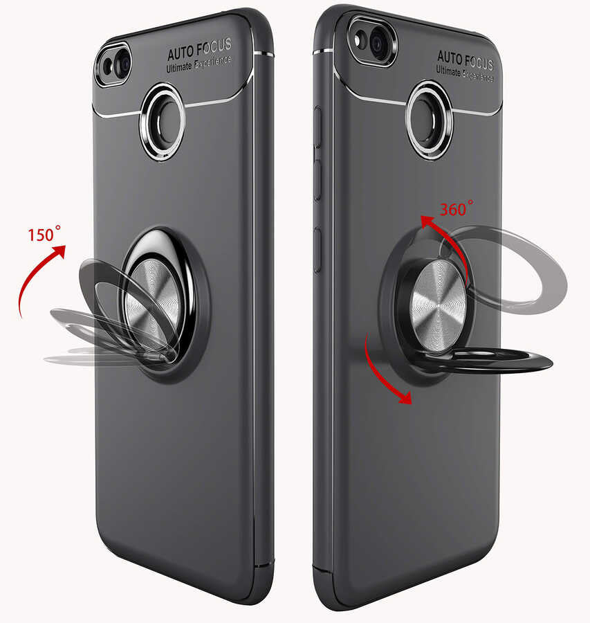 Xiaomi Redmi 4x Kılıf Zore Ravel Silikon Kapak Mavi