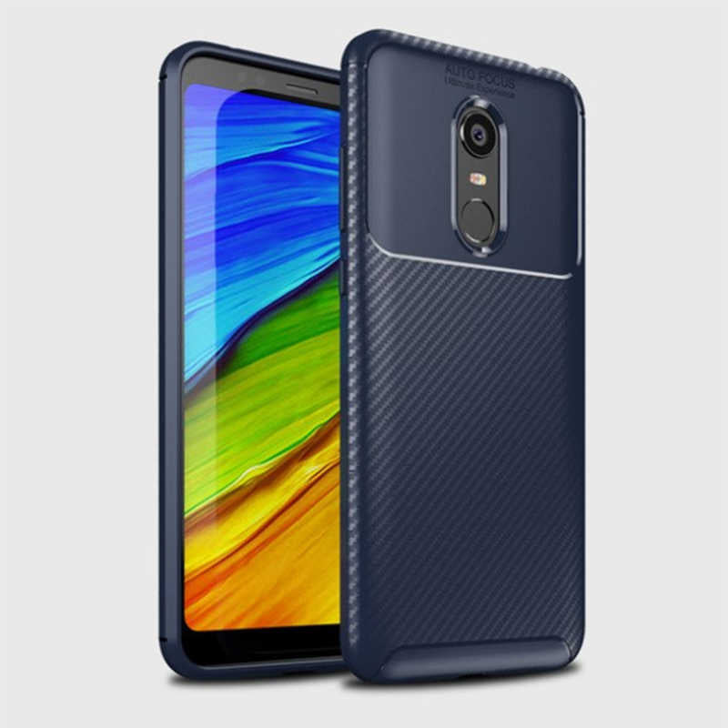 Xiaomi Redmi 5 Plus Kılıf Zore Negro Silikon Kapak Siyah