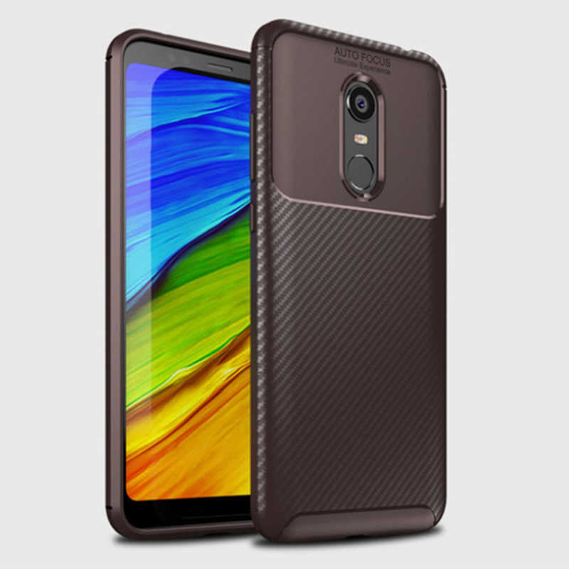 Xiaomi Redmi 5 Plus Kılıf Zore Negro Silikon Kapak Lacivert