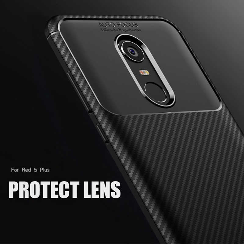 Xiaomi Redmi 5 Plus Kılıf Zore Negro Silikon Kapak Siyah