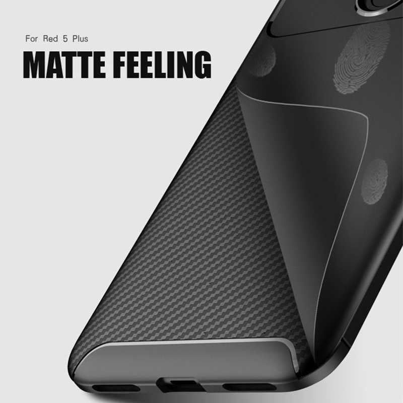 Xiaomi Redmi 5 Plus Kılıf Zore Negro Silikon Kapak Lacivert
