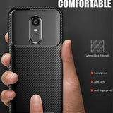 Xiaomi Redmi 5 Plus Kılıf Zore Negro Silikon Kapak Kahverengi