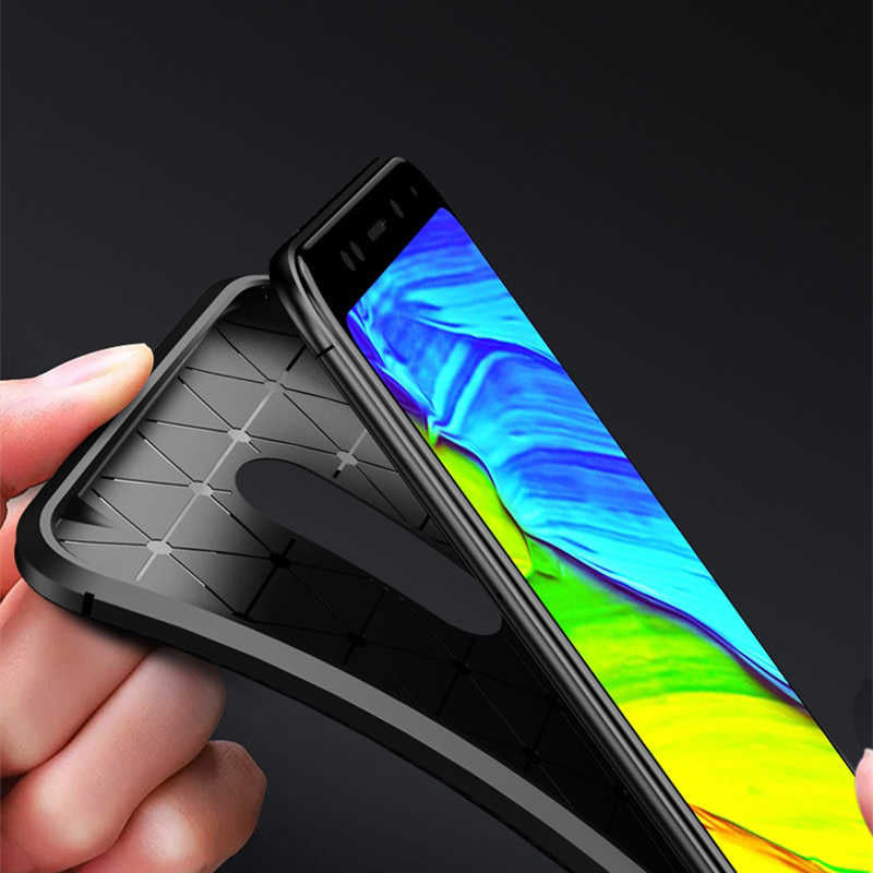 Xiaomi Redmi 5 Plus Kılıf Zore Negro Silikon Kapak Lacivert