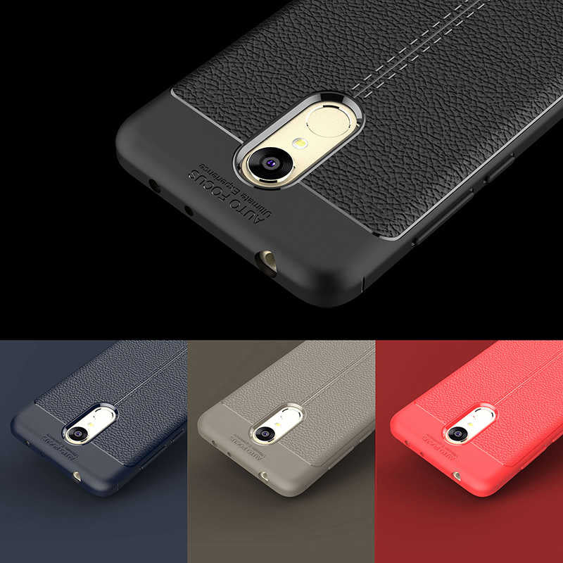 Xiaomi Redmi 5 Plus Kılıf Zore Niss Silikon Kapak Siyah