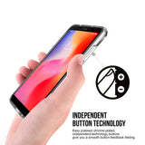 Xiaomi Redmi 6 Kılıf Zore Gard Silikon Renksiz