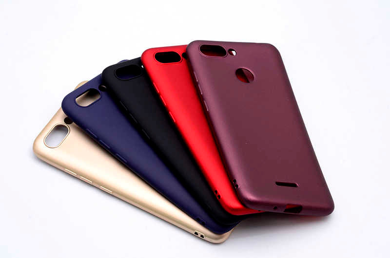 Xiaomi Redmi 6 Kılıf Zore Premier Silikon Kapak Siyah