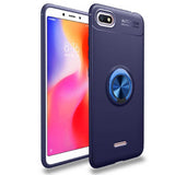 Xiaomi Redmi 6A Kılıf Zore Ravel Silikon Kapak Kırmızı