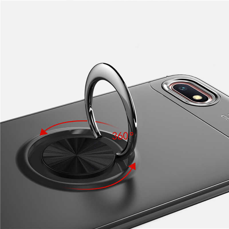 Xiaomi Redmi 6A Kılıf Zore Ravel Silikon Kapak Kırmızı
