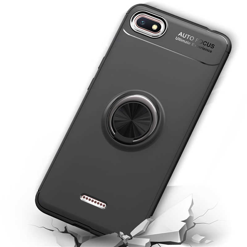 Xiaomi Redmi 6A Kılıf Zore Ravel Silikon Kapak Siyah