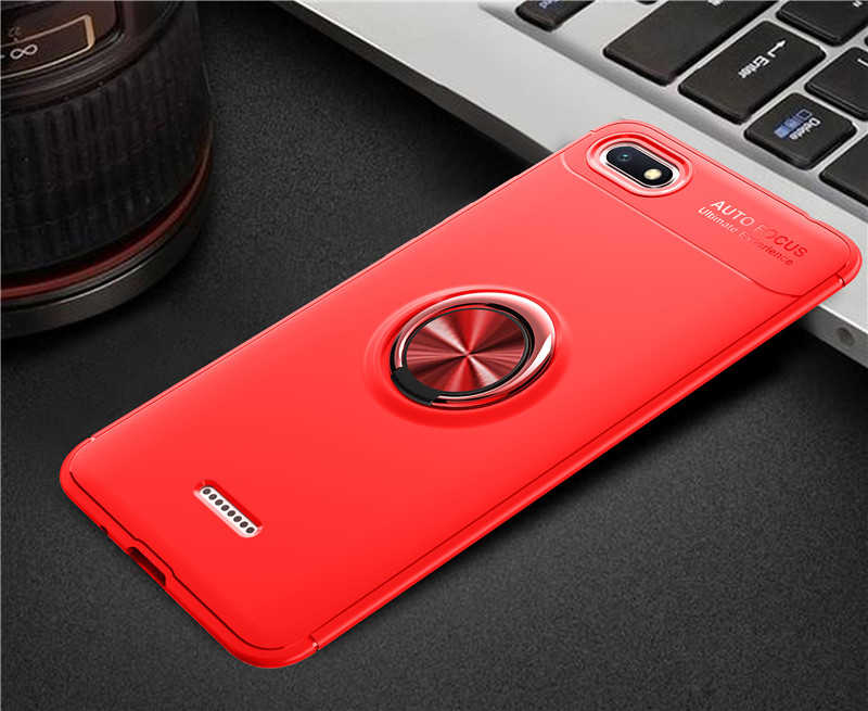 Xiaomi Redmi 6A Kılıf Zore Ravel Silikon Kapak Siyah
