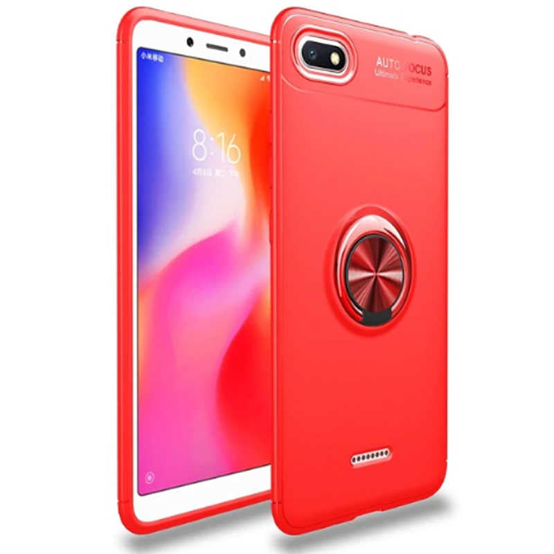 Xiaomi Redmi 6A Kılıf Zore Ravel Silikon Kapak Siyah