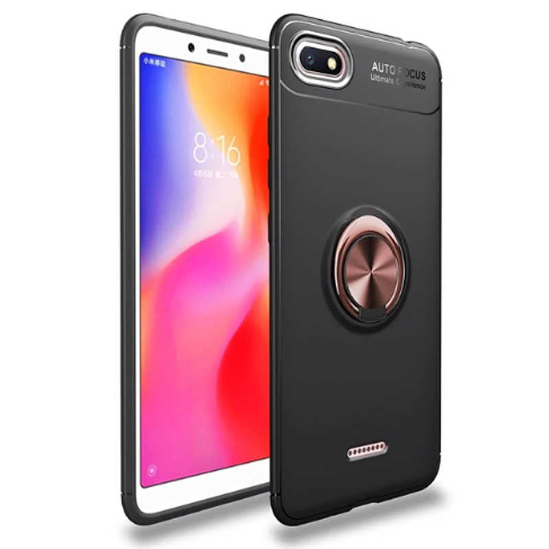 Xiaomi Redmi 6A Kılıf Zore Ravel Silikon Kapak Siyah