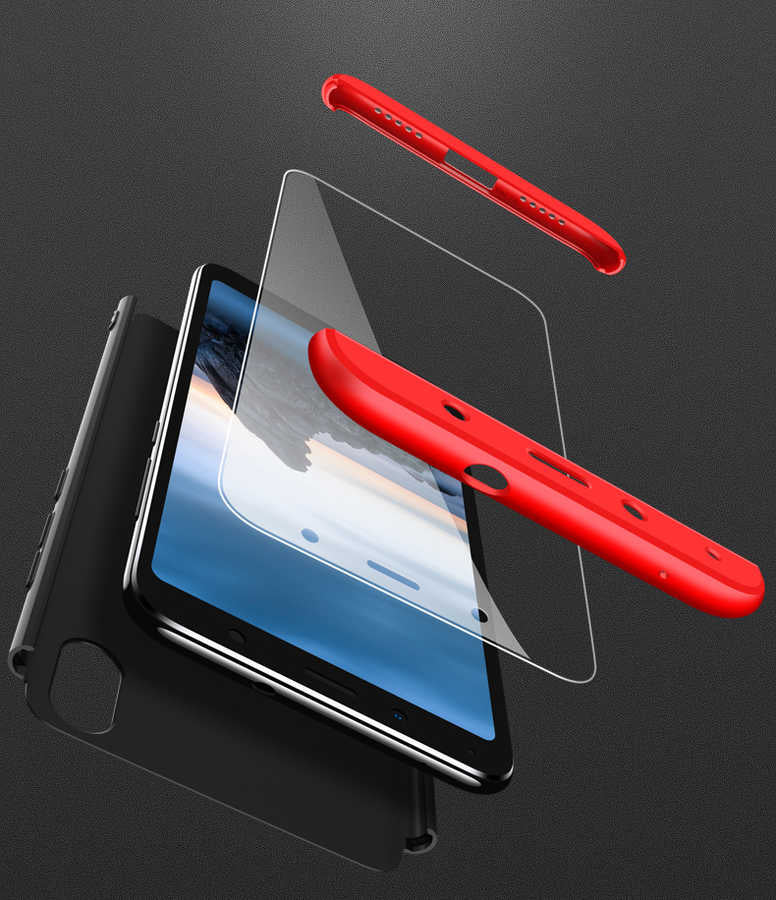 Xiaomi Redmi 7A Kılıf Zore Ays Kapak Gold