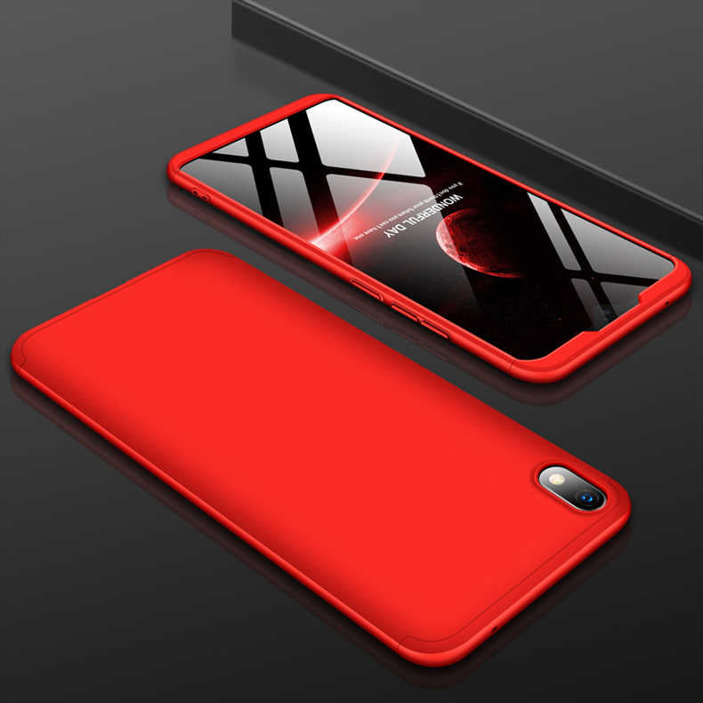 Xiaomi Redmi 7A Kılıf Zore Ays Kapak Kırmızı