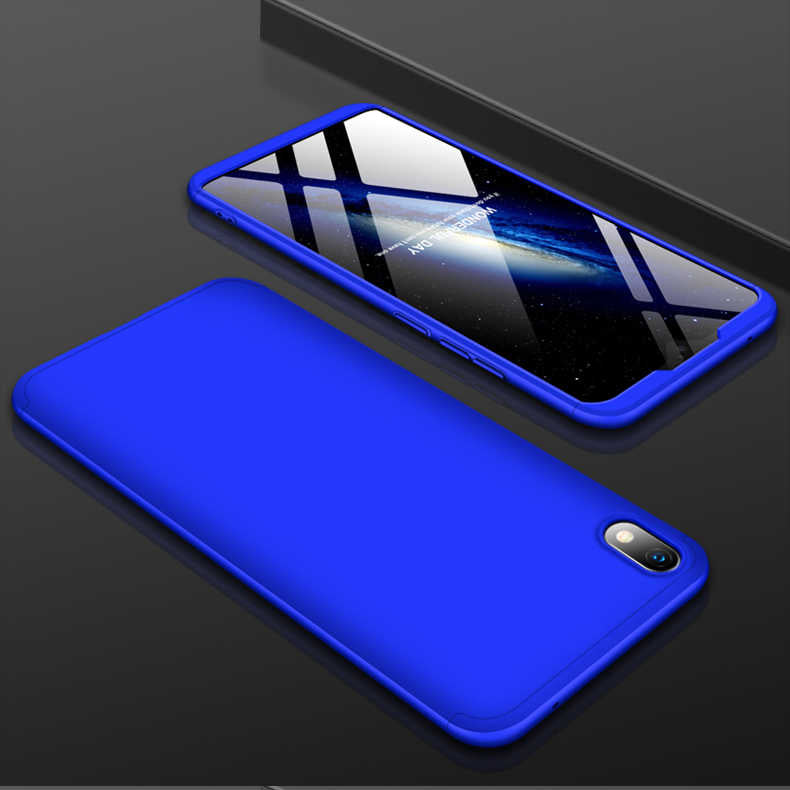 Xiaomi Redmi 7A Kılıf Zore Ays Kapak Mavi