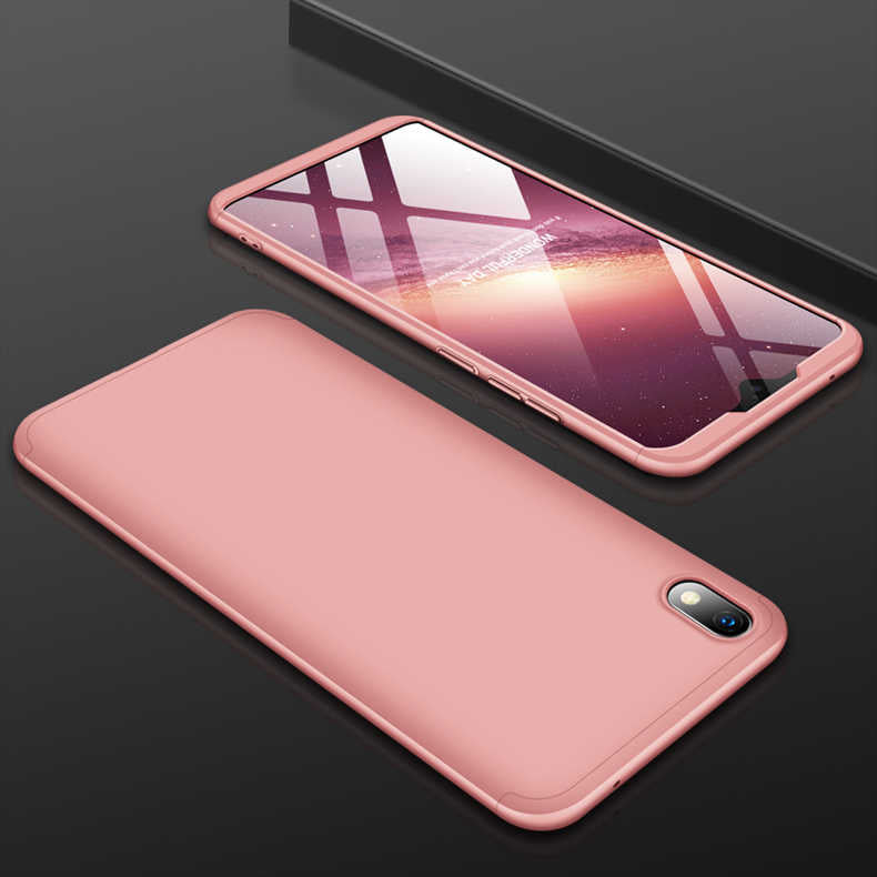 Xiaomi Redmi 7A Kılıf Zore Ays Kapak Rose Gold