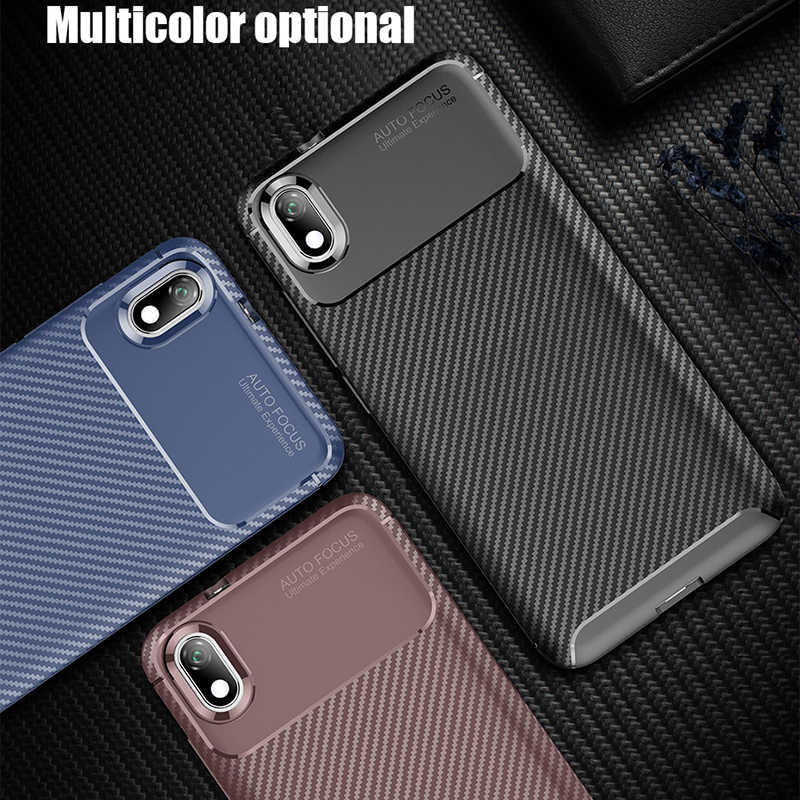 Xiaomi Redmi 7A Kılıf Zore Negro Silikon Kapak Lacivert