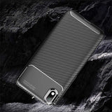 Xiaomi Redmi 7A Kılıf Zore Negro Silikon Kapak Kahverengi
