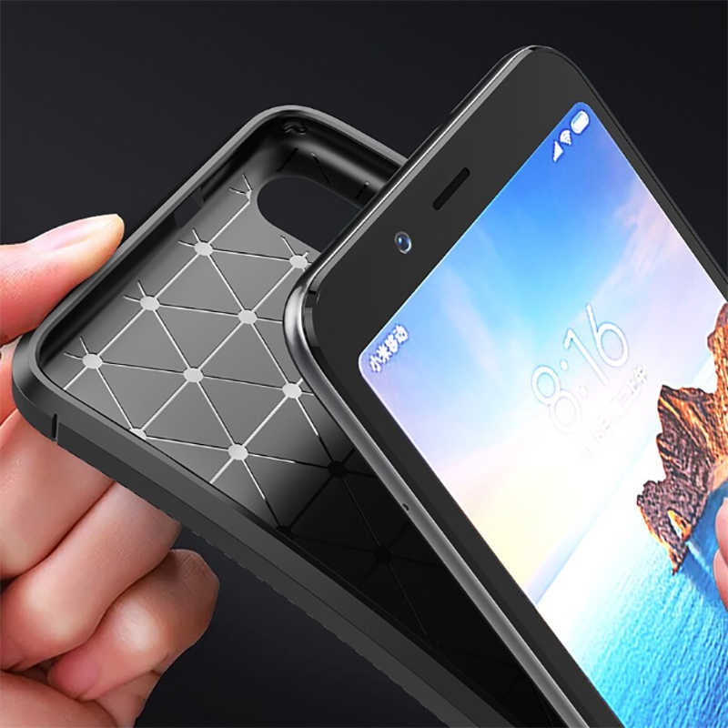 Xiaomi Redmi 7A Kılıf Zore Negro Silikon Kapak Lacivert