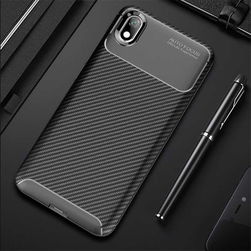 Xiaomi Redmi 7A Kılıf Zore Negro Silikon Kapak Siyah