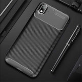 Xiaomi Redmi 7A Kılıf Zore Negro Silikon Kapak Siyah