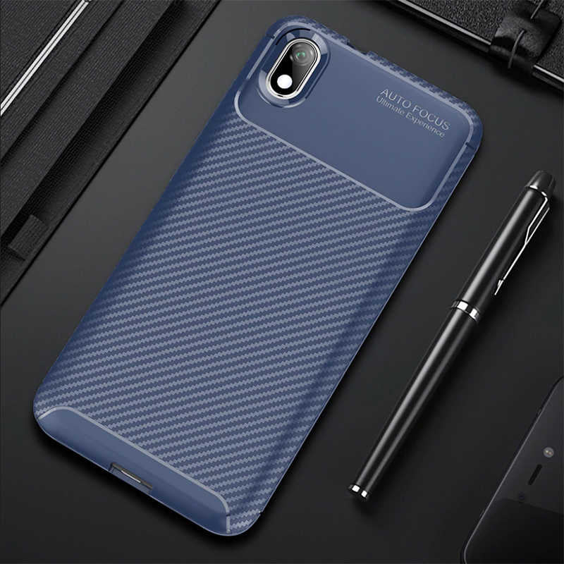 Xiaomi Redmi 7A Kılıf Zore Negro Silikon Kapak Lacivert