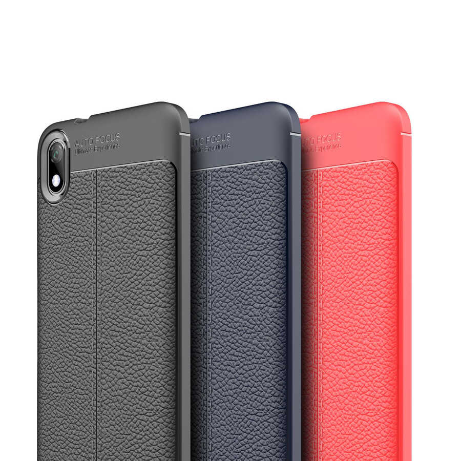 Xiaomi Redmi 7A Kılıf Zore Niss Silikon Kapak Siyah