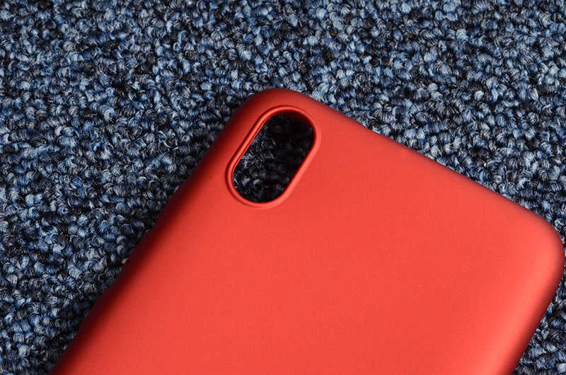 Xiaomi Redmi 7A Kılıf Zore Premier Silikon Kapak Gold