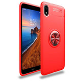 Xiaomi Redmi 7A Kılıf Zore Ravel Silikon Kapak Siyah-Rose Gold